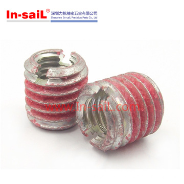 Steel Metal Internal External Self Tapping Threaded Insert for Metal